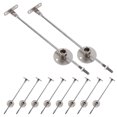 thumbnail image 1 of CRILSTYLEO 8Ud Soporte Metálico Para Puerta De Gabinete Con Bisagra De Lento Ideal Para Cocina Y, 1 of 8