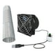 thumbnail image 3 of Ventilador de , ventilador de tubo, ventilador montado en la pared para yate, ventilador de ventilación con ahorro de energía, USB para ventana, Tubo de ventilador único 3M, 3 of 9