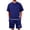 Navy, variant on Gyexs Mens Summer Outfits Short Sleeve Shirts and Shorts Oversize Athletic Sweatsuit Holiday Beach Casual 2 Piece Joggers Tracksuit Navy, Size XXXXL