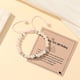 thumbnail image 3 of Pulsera MIXJOY Feliz 1er Cumpleaños con Cuentas Rosas y Perlas Brillantes, 3 of 7