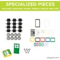 thumbnail image 6 of Play Platoon Bricks Wheels, Tires, Axles, Windows PP-B1120P Building Set (1100 Pieces), 6 of 8