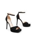thumbnail image 4 of Sandalia DREAM PAIRS SDHS2431W Nubuck Negro Talla 9.5, 4 of 7