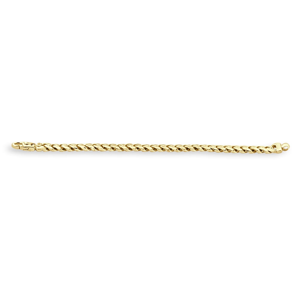 Pompeii Men's Cuban Link 14k Gold (26gram) or Platinum (41gram) 6.5mm Bracelet 8.5" (,)