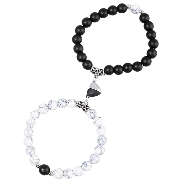 Pulseras Sunnimix Parejas Corazón para hombres y mujeres