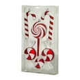 thumbnail image 4 of Nearly Natural 7" Holiday Assorted Polystyrene Christmas Candy Cane Deluxe Shatterproof Ornament, 6 Count, 4 of 5