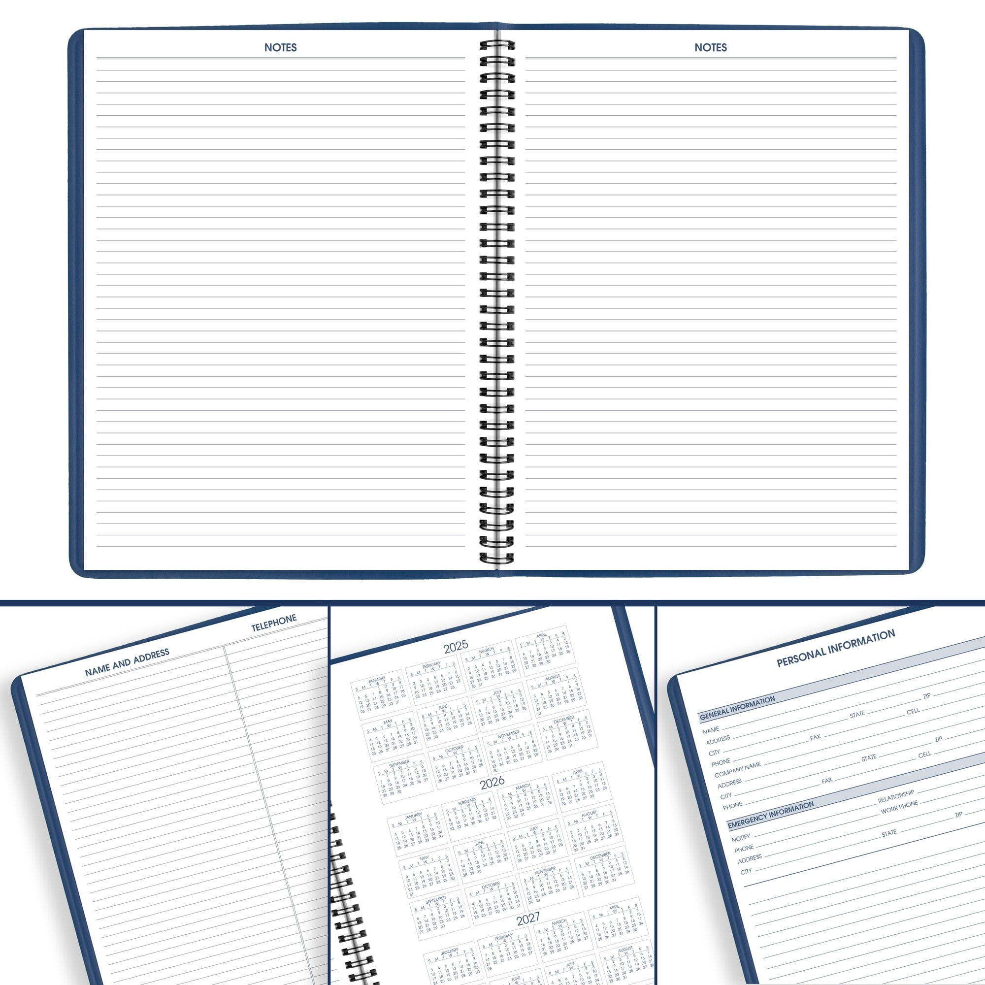 AT-A-GLANCE 2026 Weekly Appointment Book Planner Blue Large 8 14 x 11 - Weekly