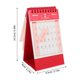 thumbnail image 2 of unbranded De Escritorio 2026 Rojo Con Soporte Y Doble Anilla Para Organización En El Hogar, 2 of 6