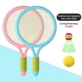 thumbnail image 2 of Racket Tennis for Children Outdoor Sports Badminton Racket Kindergarten Toy Set for 3-12years Old Badminton Sets for Backyards Baby Tennis Racket Parent Child Outdoor Game Toys Portable Badminton Set, 2 of 9