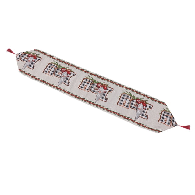 Coureur de Table de Noël de Style Attrayant, Réutilisable et Lavable, Modèles de Noël, Simple à Utiliser, Largement Compatible