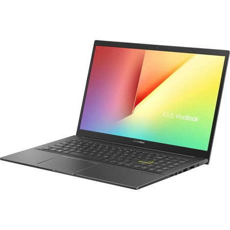ASUS - VivoBook 15 K513 15.6" Laptop - Intel Core i7 - 16 GB Memory - NVIDIA GeForce MX350 - 512 GB SSD - Indie Black