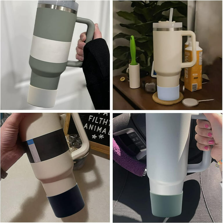 3Pcs 2.8in Silicone Boot for Stanley Cup Accessories, Protector Silicone  Water Bottle Bottom Sleeve for Stanley 40 oz Tumbler Simple Modern Tumbler