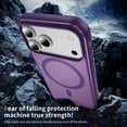 thumbnail image 3 of Compatible with Apple iPhone 17 Pro Max, carbon fiber magnetic phone case, iPhone 16 wireless charging, drop-proof protective case, 3 of 5