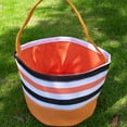 thumbnail image 1 of Halloween Bucket Bag Large Capacity Great Load Bearing Portable Double-layered Washable Store Candy Trick Or Treat Reusable Halloween Candy Bag for Daily Use, 1 of 12