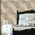 thumbnail image 2 of Peel and Stick Wallpaper Delicate Hand Painted Wildflower Watercolor Wall Art Wall Paper 23.6in x 9.8ft Self Adhesive Removable Boho Floral Contact Paper for Nursery Bedroom Cabinets, 2 of 8