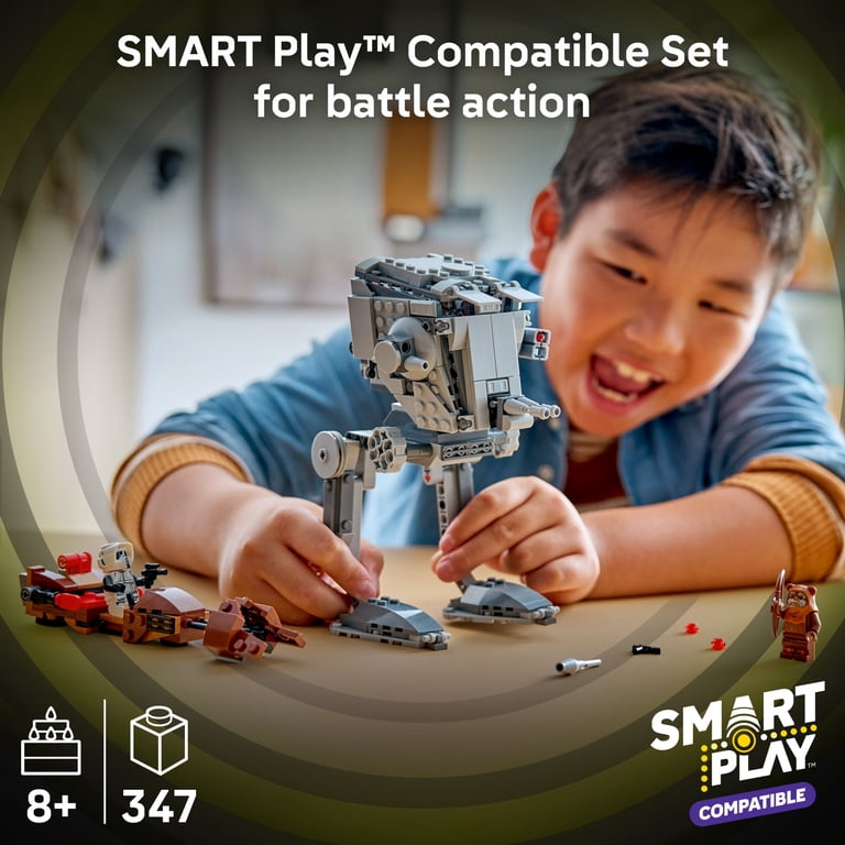 はる LEGO Star Wars SMART Play: AT-ST Attack on Endor Toy Building Set