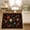 Color 1, variant on Rdsfhsp Floral Velvet Area Rug, Colorful Wildflower Botanical Pattern Soft Carpet for Bedroom Living Room Home Decor