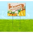 thumbnail image 1 of Autumn Festival (18" x 24") Yard Sign, Includes Metal Step Stake, 1 of 6