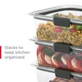 thumbnail image 5 of Rubbermaid Brilliance Tritan Food Storage Set of 5 Clear Containers, 1.3 Cup, 5 of 7
