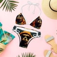 thumbnail image 6 of Vintage Bear Detachable Sponge Adjustable Strap Bikini Set Two-Pack Swimsuit Women Swim Suit, 6 of 6