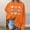 1# Orange cheap stuff under 5 dollars, variant on Dyegold Fall Sweatshirts For Women Graphic Halloween Sweatshirt Pumpkin Graphic Pullover Tops Cute Crewneck Halloween Shirts