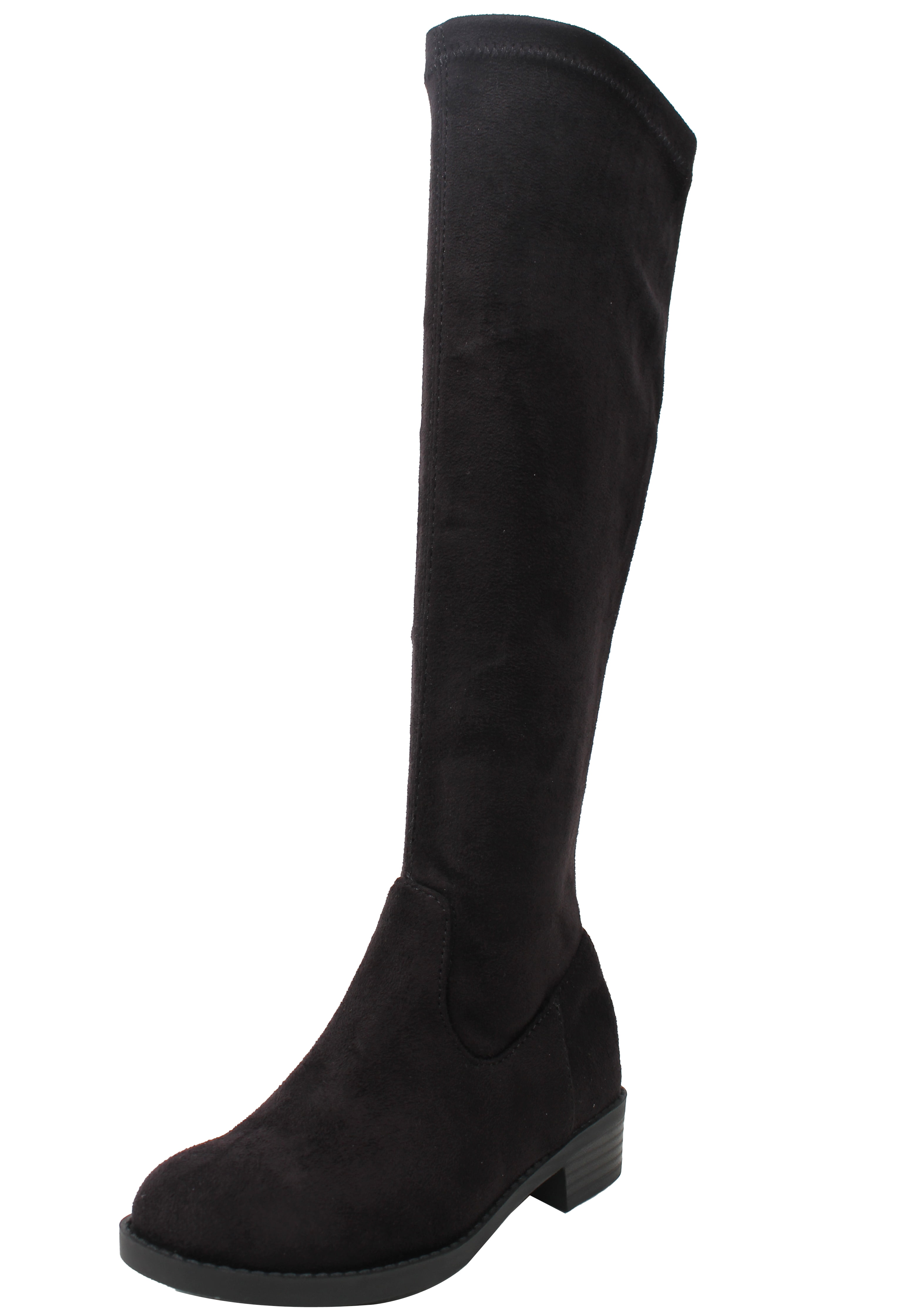 black knee high boots for kids