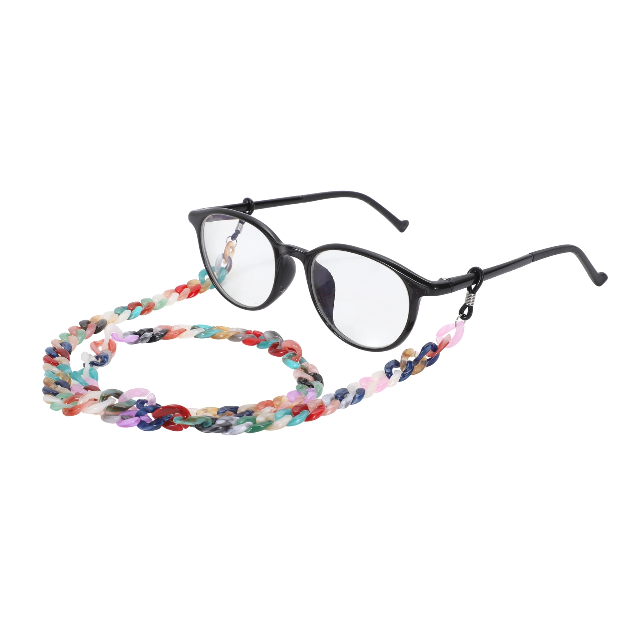 Unique Bargains Dopamine Color Pattern Eyeglass Chain 27.56" 1 Pc Multicolour