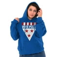 thumbnail image 4 of Vote Pizza Foodie USA Election Gym Hoodie Sweatshirt Women Men Brisco Brands M, 4 of 6