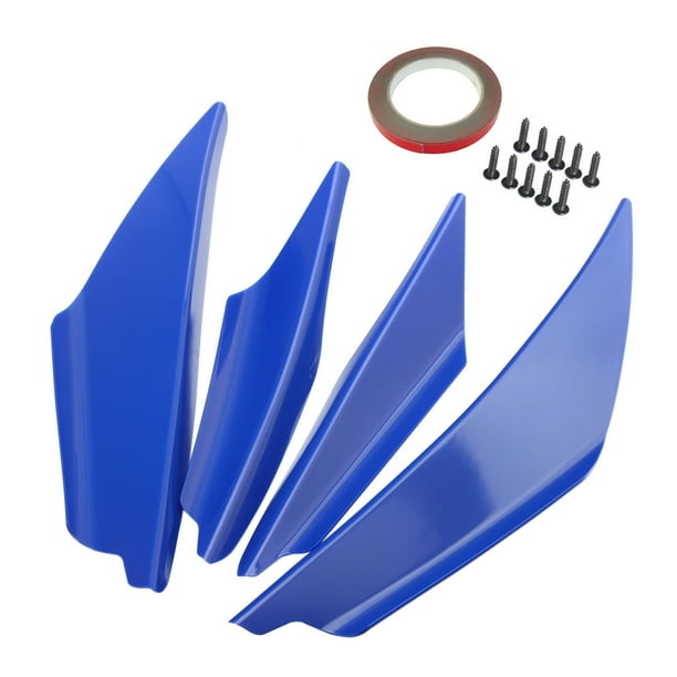 Alerón de parachoques delantero universal para coche, divisor de labios, divisor de aletas Irfora Alerón de parachoques delantero