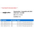 thumbnail image 2 of Steering Rack - Compatible with 2004 - 2008 Ford F-150 4WD 2005 2006 2007, 2 of 2