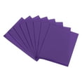 thumbnail image 1 of Unique Bargains Card Sleeves Waterproof Soft Trading Cards Protector Purple 2 Pack/100 Sleeves, 1 of 5