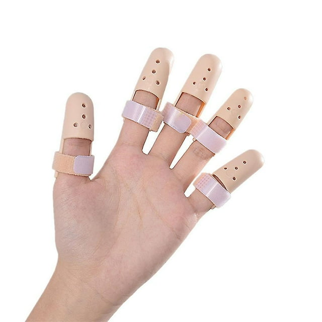 Mazo de plástico, férula para dedo, soporte para articulaciones, protección, alivio del dolor de artritis