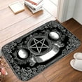 thumbnail image 5 of 1pc Pentagram Absorbent Non-Slip Bathroom Thickened Flannel Rug Decor,Soft,Quick Drying,Suitable For Indoor/outdoor Use,Bathrooms,Bedrooms,Kitchens,Terrace,Laundry Rooms,16"x24", 5 of 9