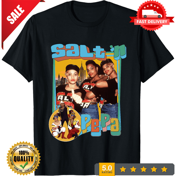 Salt N Pepa Group Girls T-Shirt, NEW INSTOCK-TH70697