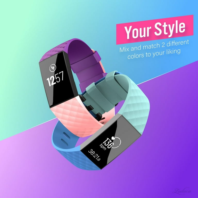 Bracelet sportif en silicone - Taille S - Océan - Fitbit Charge 3 / 4 -  Acheter sur PhoneLook