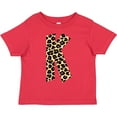 thumbnail image 3 of Inktastic Leopard Print Letter K Boys or Girls Toddler T-Shirt, 3 of 5