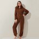 thumbnail image 1 of Pijamas cálidos de invierno para mujer, monos de lana esponjosa, ropa de dormir, conjuntos de capucha de talla grande en general, pijamas para mujeres AdultS-5XL, 1 of 4