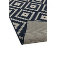 thumbnail image 3 of Furnish My Place Outdoor Accent Diamond Rug - 2 ft. x 3 ft., Navy, 3 of 7
