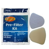 EnviroCare 1 Compatible with Shark #XFF350 Felt Filter Kit Navigator Lift Away Upright Vacuum Cl