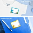 thumbnail image 3 of 80Pcs Self Adhesive Name Tags Sticker 3.3x2.4 Inch Waterproof Blank Label Stickers with Marine Animal Pattern Writable Adhesive Name Label Sticky Name Tags for Classroom Office Home, 3 of 9