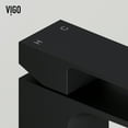 thumbnail image 5 of VIGO Dunn Single Handle Single-Hole Bathroom Vessel Faucet in Matte Black, 5 of 13