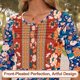 thumbnail image 4 of Camiseta tipo túnica Blingfit para mujer, casual, holgada, modelo H2025 S, 4 of 5