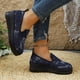 thumbnail image 4 of Xucatan Women's casual shoes, comfortable round-headed flat shoes cowboy uppers, casual shoes suitable for daily walking and work. Gift, 4 of 8