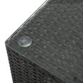 thumbnail image 5 of GDF Studio Avianna Outdoor Wicker Coffee Table, Gray, 5 of 9
