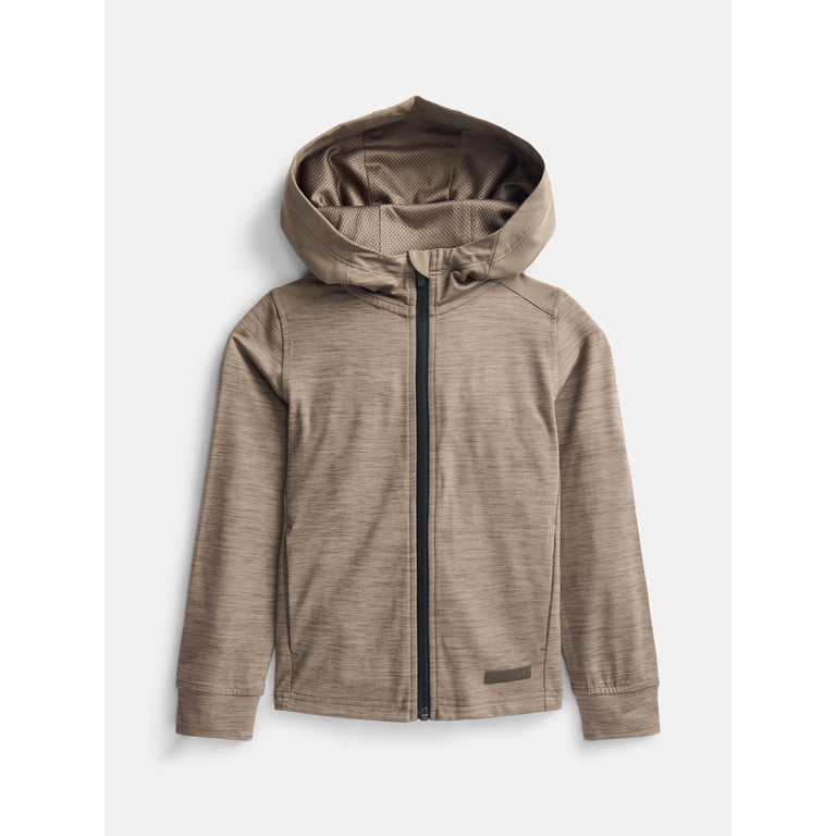 Athletic Works Boys Mixed Media Jacket with Hood photo 1