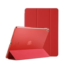 ProCase iPad Air (3rd Gen) 10.5" 2019 / iPad Pro 10.5" 2017 Case, Ultra Slim Lightweight Stand Smart Case Shell with Translucent Frosted Back Cover for Apple iPad Air (3rd Gen) 10.5" 2019 –Red
