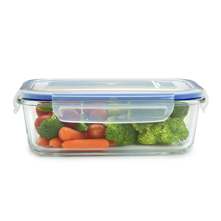 18 piece Glass Food Container Set with Locking Lids - BPA Free -  Dishwasher, Oven, Microwave Safe 
