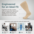 thumbnail image 4 of MOJOGO Women's Men's Compression Socks Knee High Socks for Running Athletic Cycling Gym Workout XXXL, 4 of 6