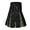 Green, variant on Ediodpoh Plaid Skirt Scottish Festival Fashion Style Plaid Contrasting Color Pocket Pleated for Casual and Wear Skirts for Women Red S