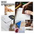 thumbnail image 6 of 9 in 3 Oval Inlay Templates Acrylic Router Stencils Template Drawing Scale Ruler Router Jig Templates Measuring Tool, 6 of 6