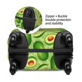 thumbnail image 4 of Daiia Green Avocado Luggage Cover, Thickened Washable Travel Luggage Covers, Elastic Unique Baggage Covers for 18-20 inch Luggage-X-Large, 4 of 9